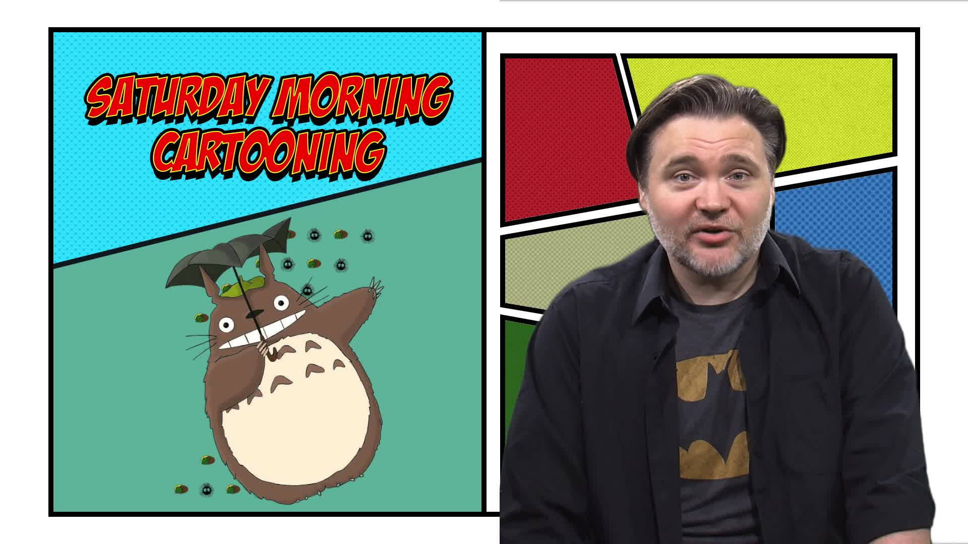 Thumbnail image for Saturday Morning Cartooning - My Neighbor Totoro