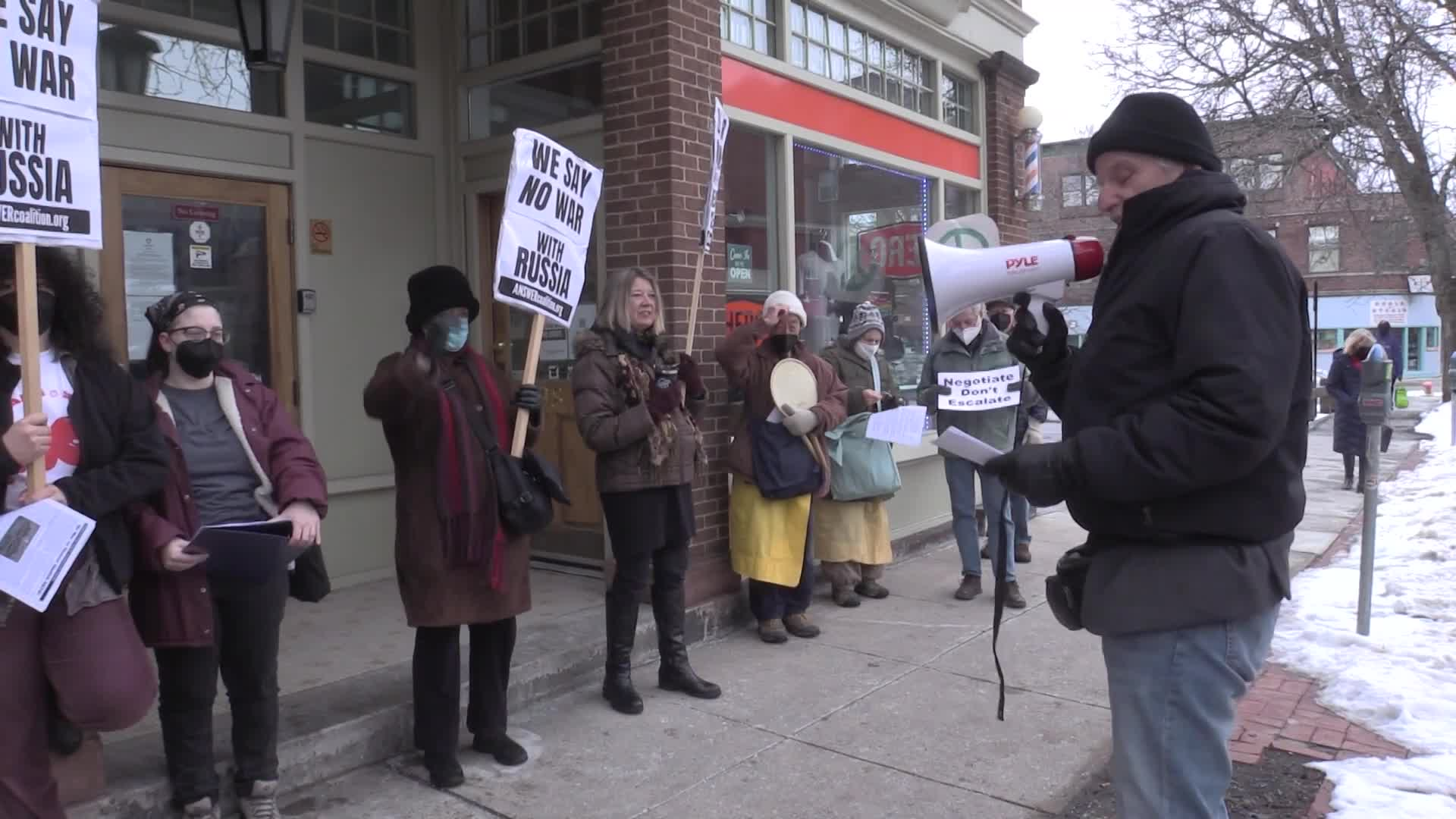 Thumbnail image for Northampton Anti-War Rally February 2, 2022