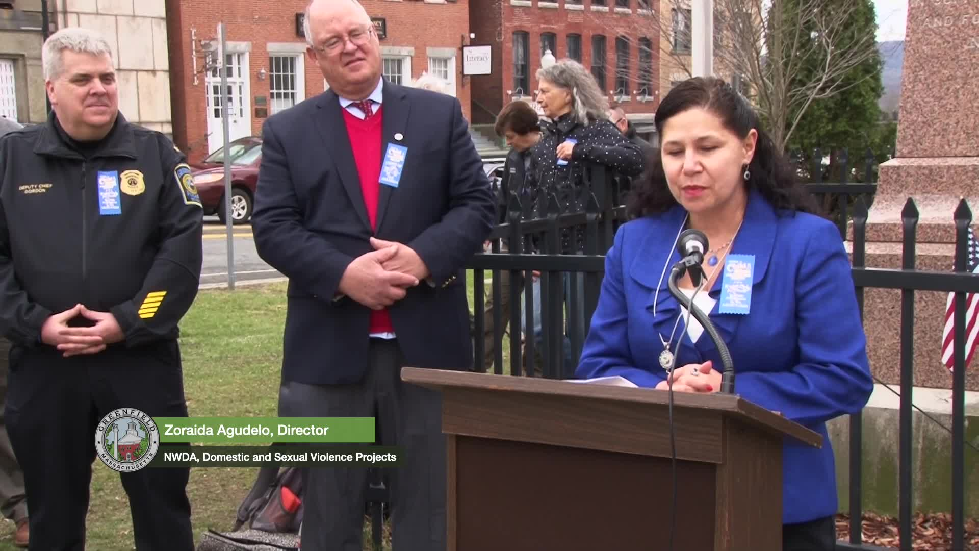 Thumbnail image for Greenfield Child Abuse Awareness Flag Raising Ceremony - April 1, 2022