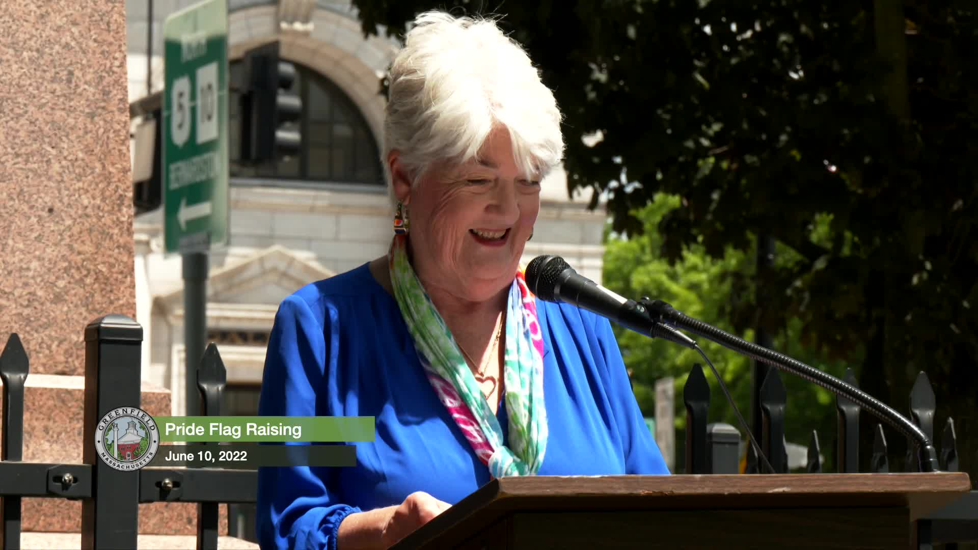 Thumbnail image for Greenfield Pride Flag Raising Ceremony - June 10, 2022