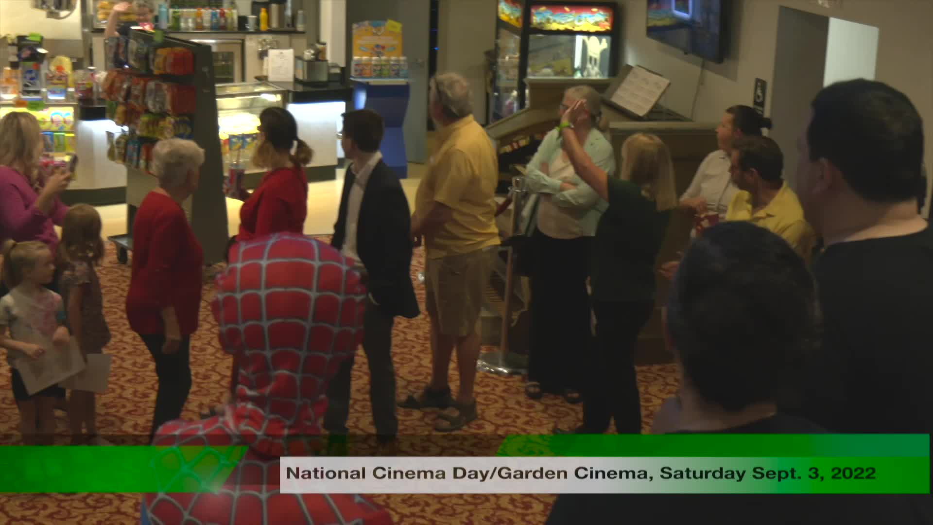 Thumbnail image for National Cinema Day Presss Conference - Greenfield Garden Theater - August 3, 2022