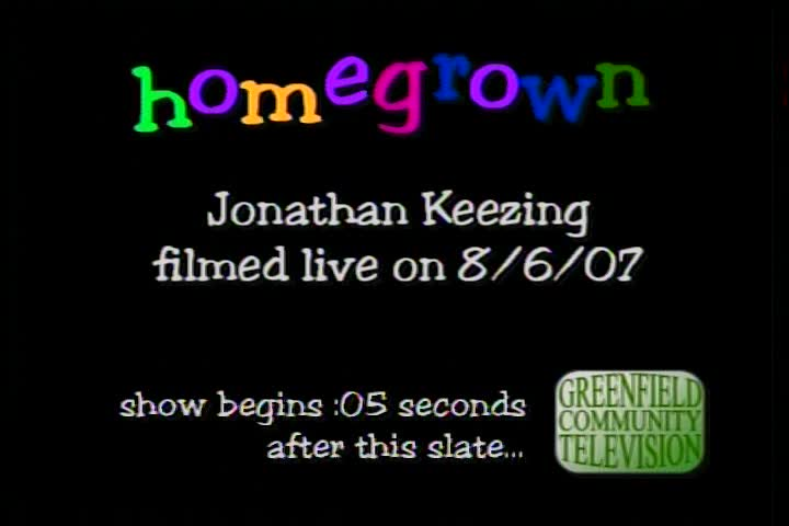 Thumbnail image for Valley Homegrown - Jonathan Keezing