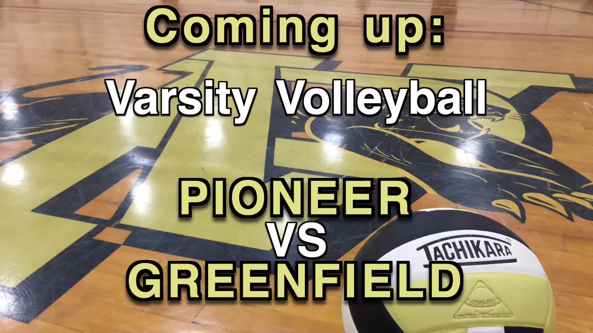 Thumbnail image for Varsity Volleyball - Pioneer vs Greenfield - September 8, 2023