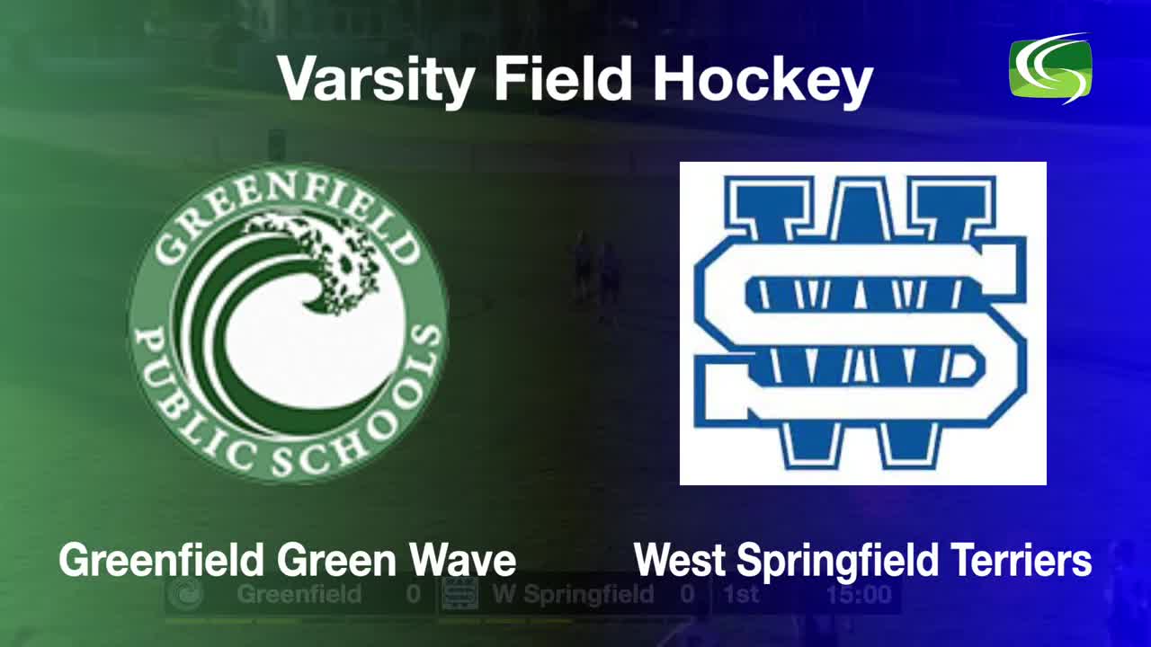 Thumbnail image for Varsity Field Hockey - West Springfield vs Greenfield - September 20, 2023