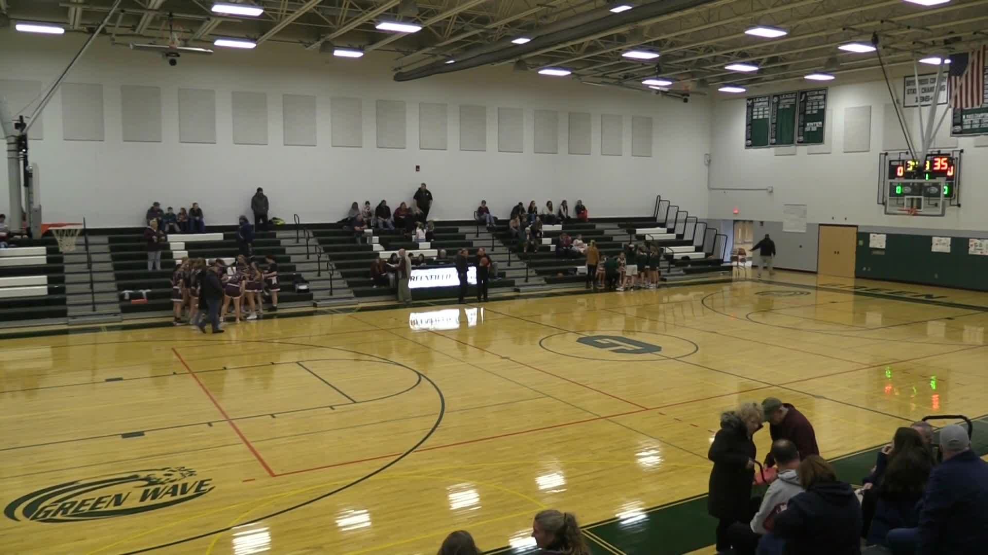 Thumbnail image for Easthampton Eagles vs. Greenfield Green Wave - Girls Varsity Basketball - January 5, 2024