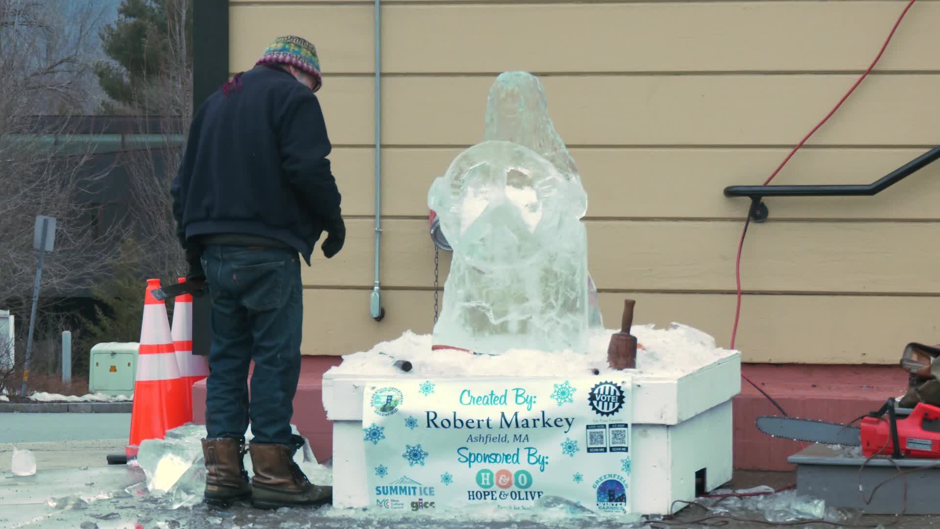 Thumbnail image for Greenfield Winter Carnival 2024 - Ice Sculptures