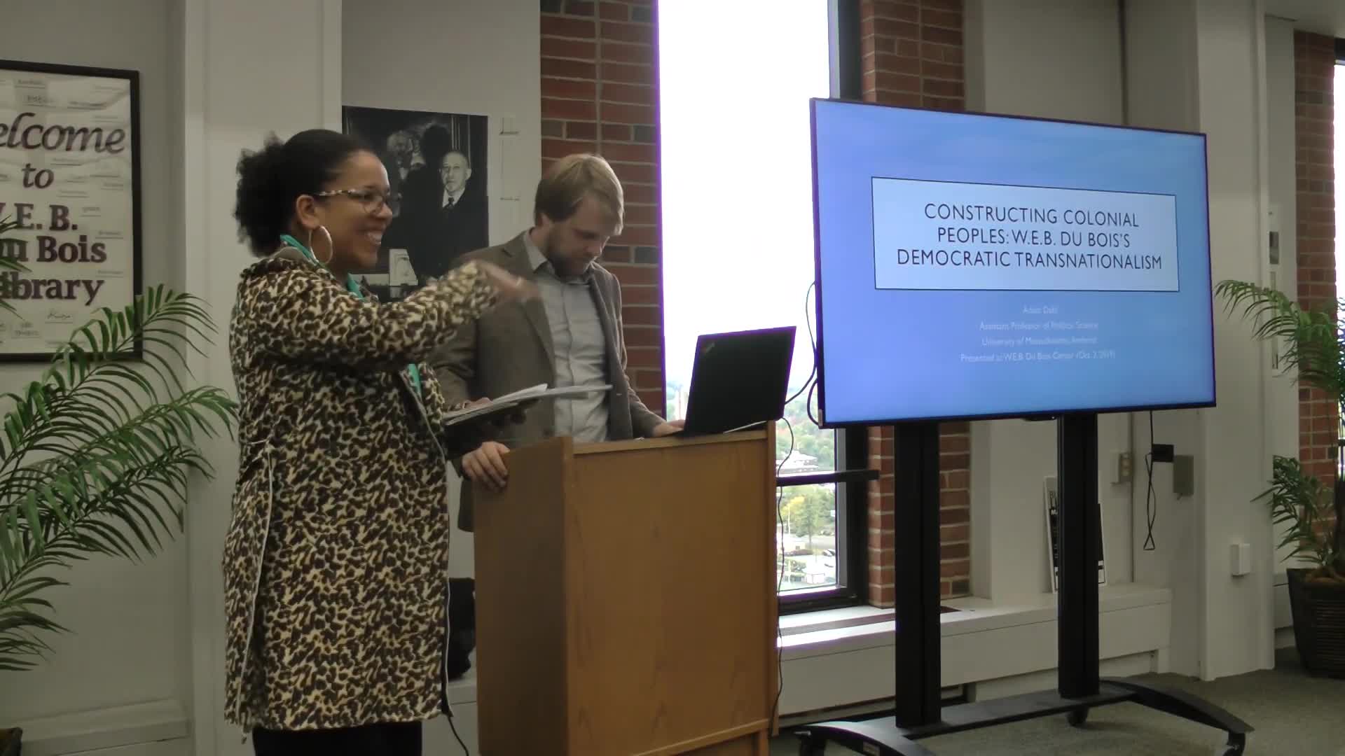 Thumbnail image for Du Bois Center Visiting Scholar Talk - "Constructing Colonial Peoples: W.E.B. Du Bois's Democratic Transnationalism"