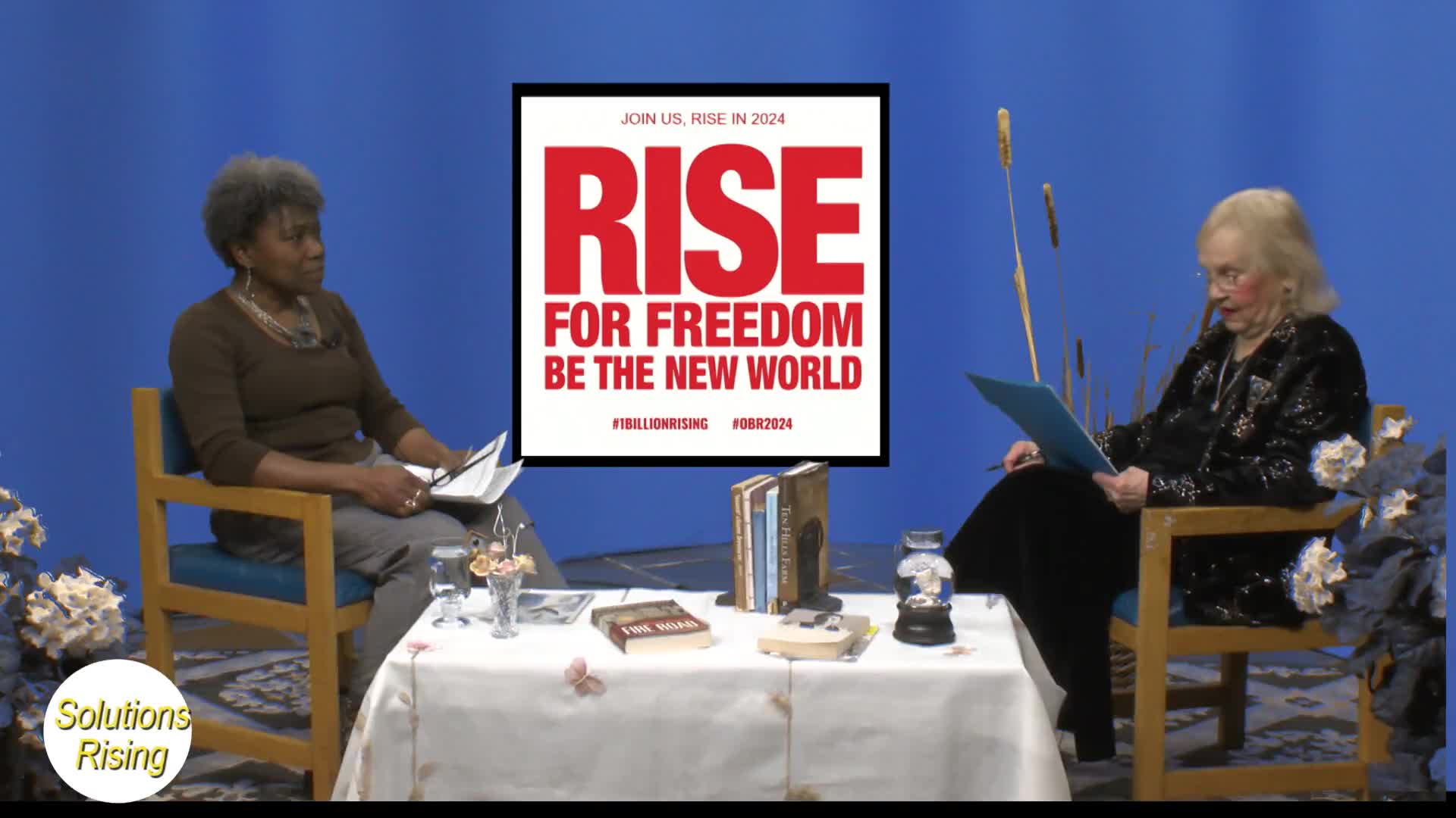 Thumbnail image for Solutions Rising- One Billion Rising 2024 Rise For Freedom, Be The World...