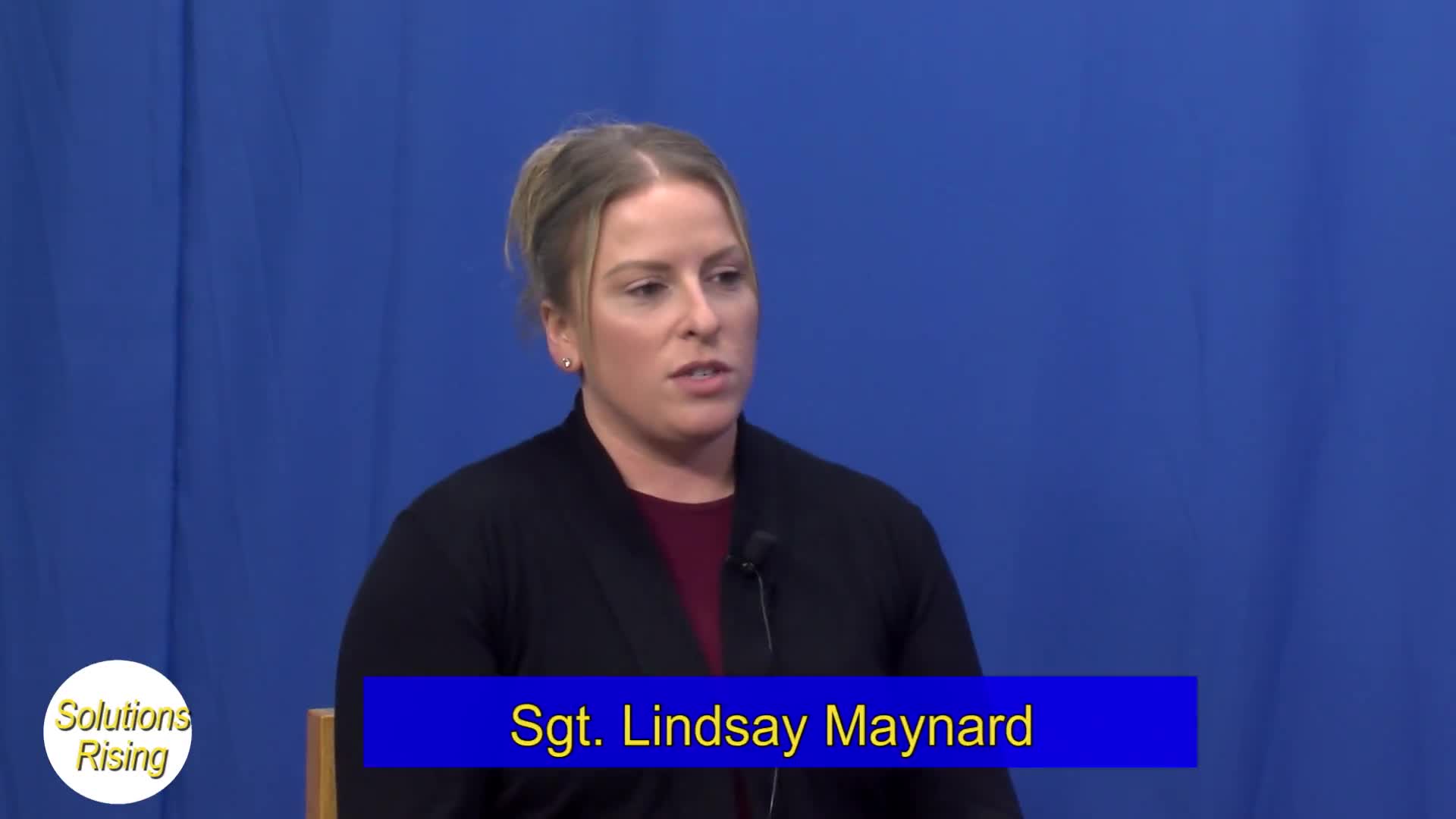 Thumbnail image for Solutions Rising- with Sgt. Lindsay Maynard of Second Street