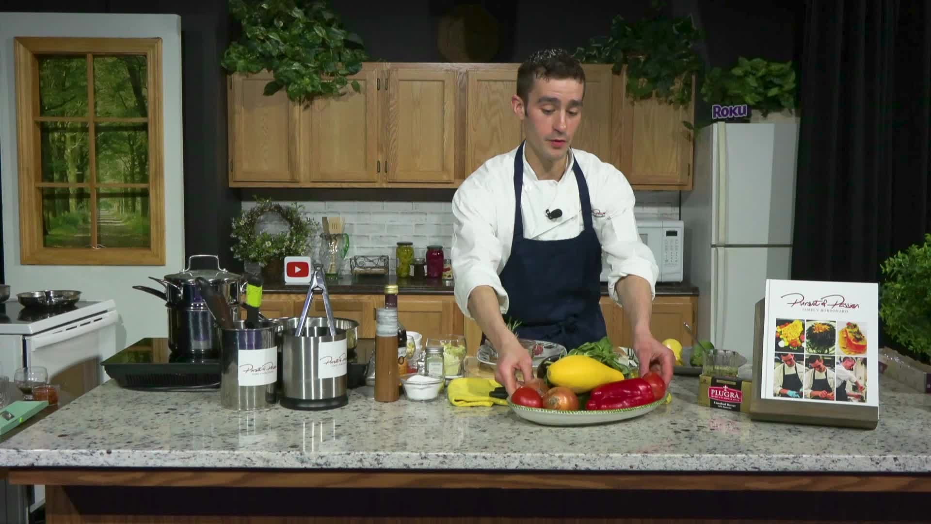Thumbnail image for Pursuit of Passion with Chef Jamie Bordonaro - Roasted Lamb Ratatouille Roll-Up