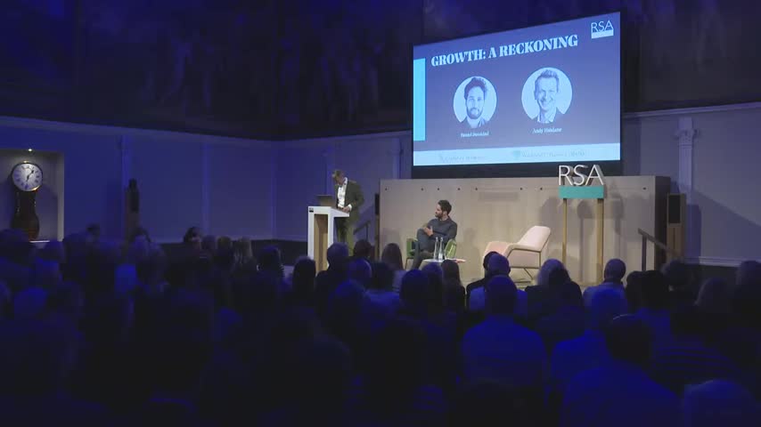 Thumbnail image for Growth-a-reckoning I Daniel Susskind I RSA REPLAY