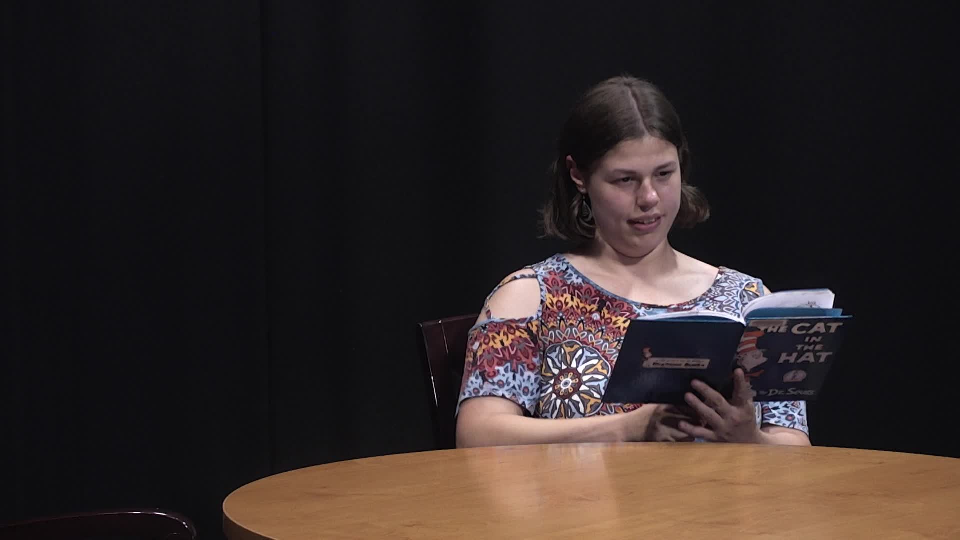 Thumbnail image for Story time with Malerie cat in the hat