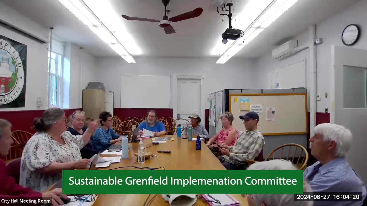 Thumbnail image for Sustainable Greenfield Implementation Committee