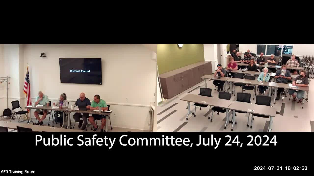 Thumbnail image for Public Safety Commission July 24, 2024