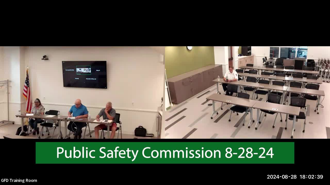 Thumbnail image for Public Safety Commission 8-28-24