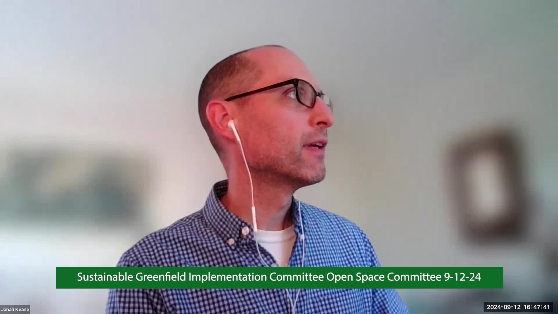 Thumbnail image for Sustainable Greenfield Implementation Committee 9-12-24