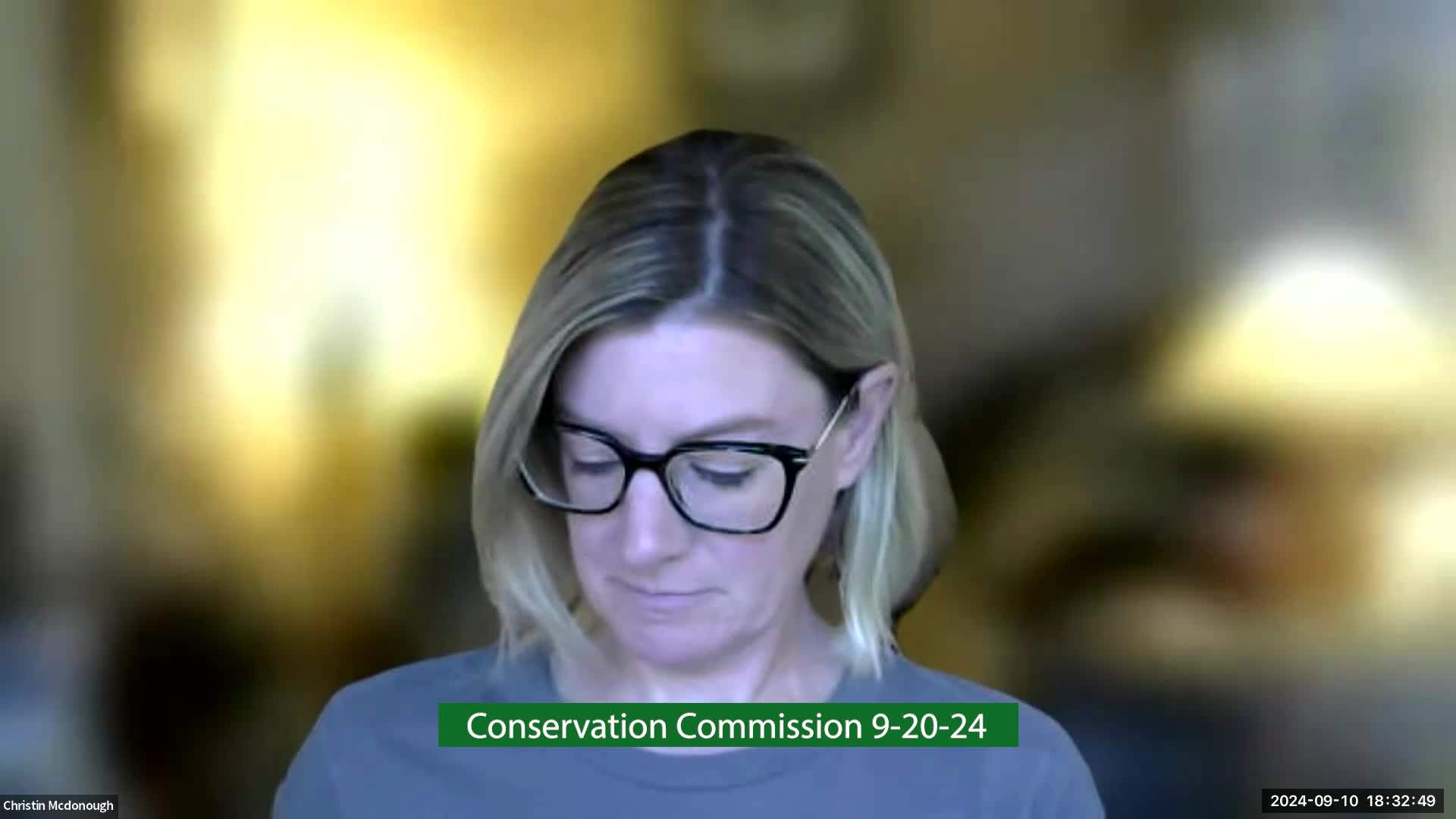 Thumbnail image for Conservation Commission 9-20-24