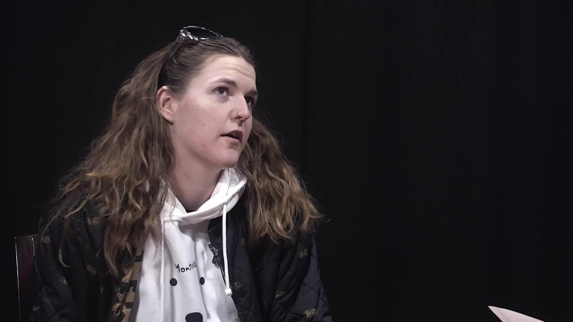 Malerie Interviews Barista and Waitress Logan