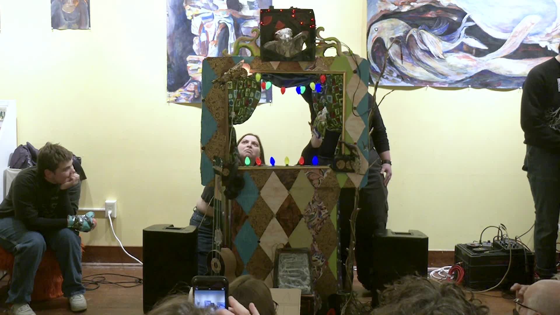 The Little Man Who Makes the Music Puppet Show