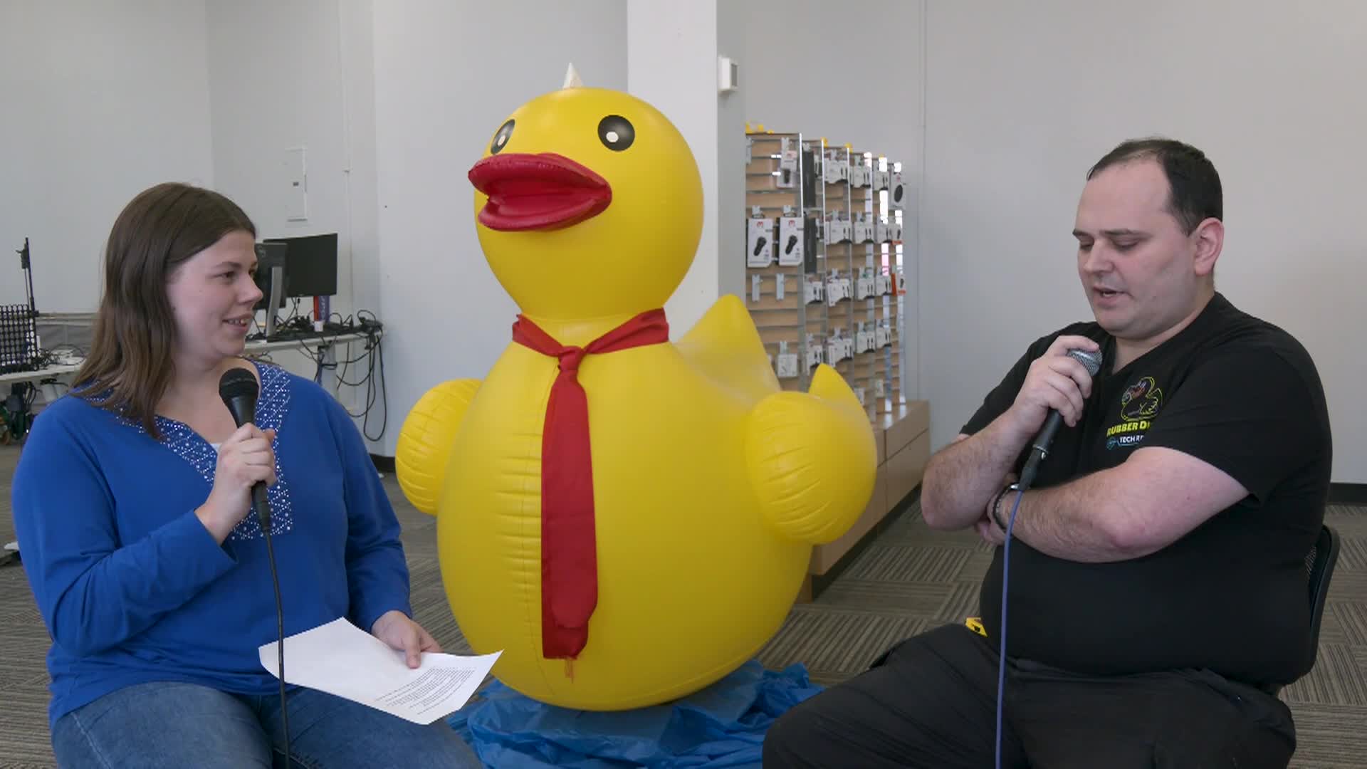 Malerie Interviews Rubber Duck Tech Repair Owner Dan Adams