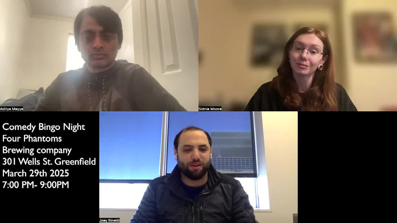 Thumbnail image for Bingo Comedy night