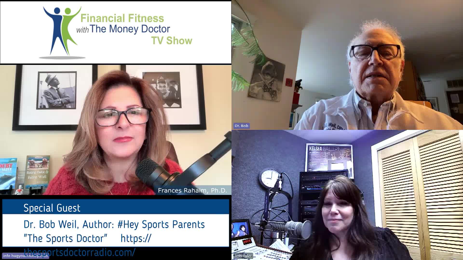 Thumbnail image for Financial Fitness with The Money Doctor - Guest Dr. Bob Weil, The Sports Doctor