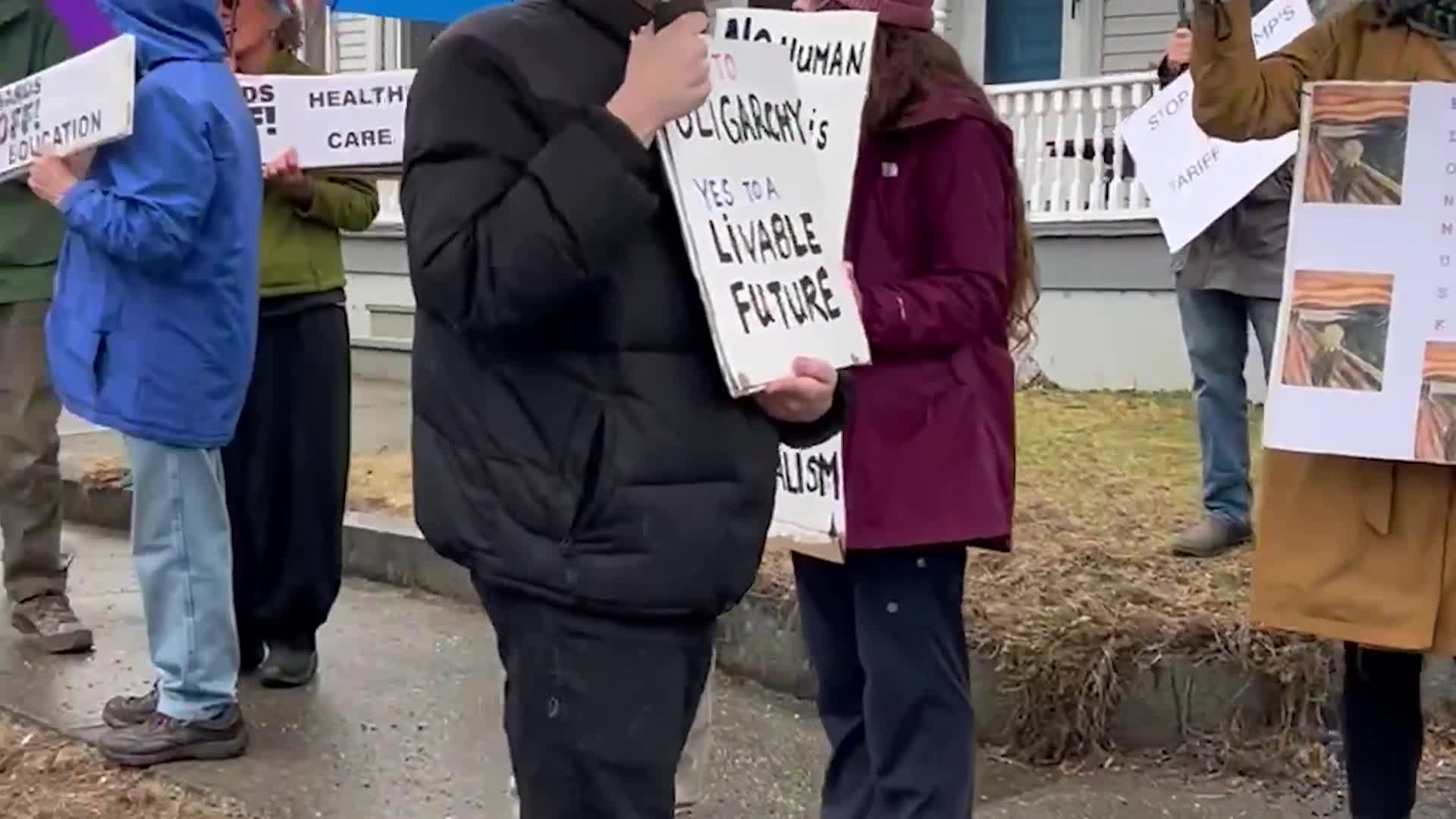 Thumbnail image for Hands Off Rally in Conway