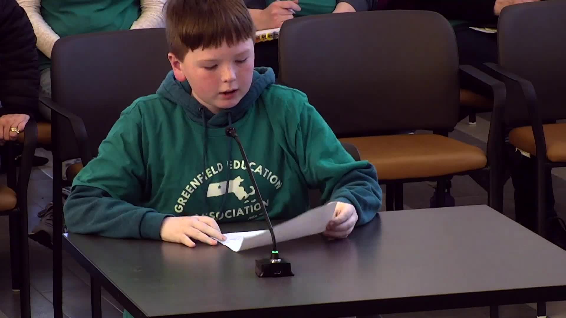 Thumbnail image for Greenfield School Committee April 9th 2025