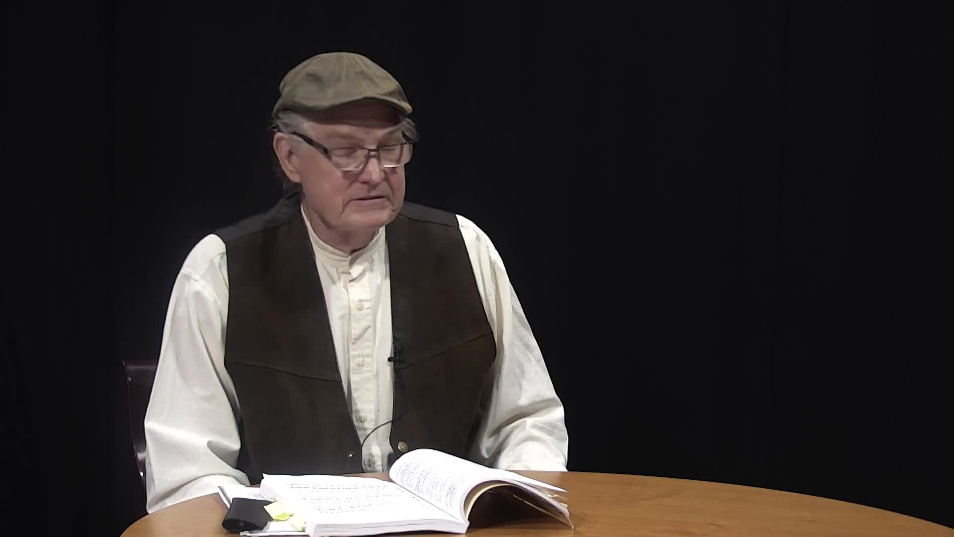 Thumbnail image for Bate Bales speaks about Ruddigore in Simsbury