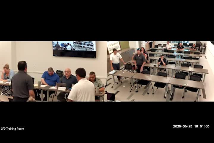 Thumbnail image for Public Safety Commission Meeting June 25th 2025