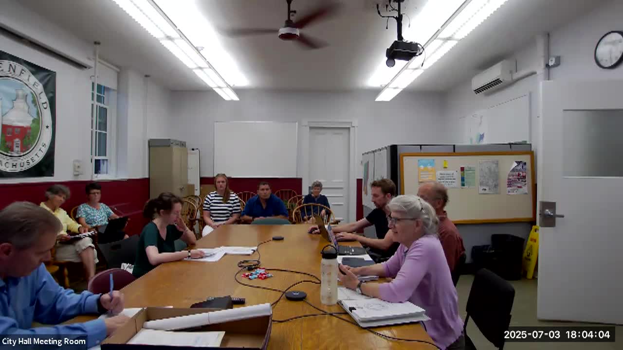 Thumbnail image for Planning Board Meeting July 3, 2025