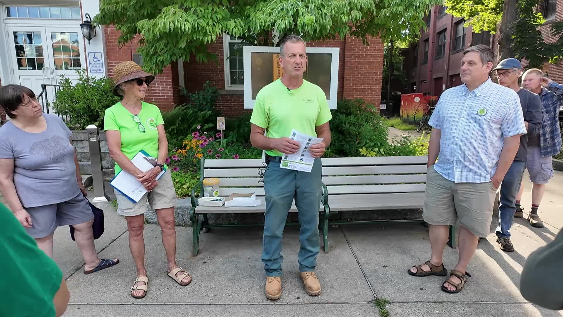 Greenfield Tree Committee Downtown Tree Tour