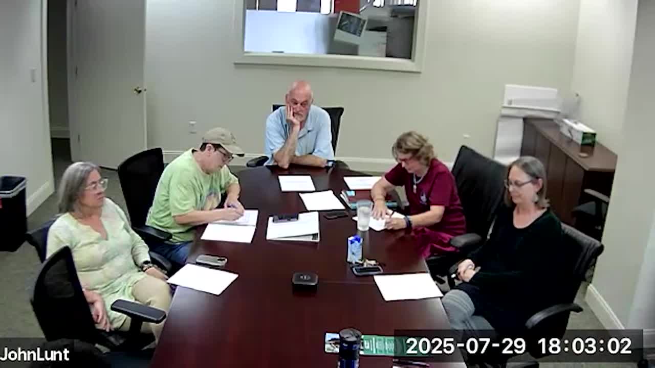 Greenfield Community Energy and Technology Board of Commissioners Meeting July 29 2025