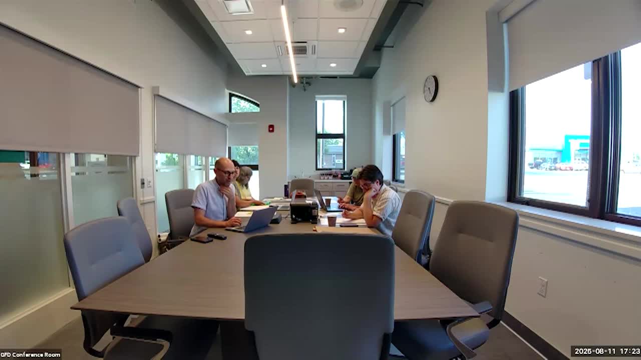 Open Space Task Force August 11, 2025