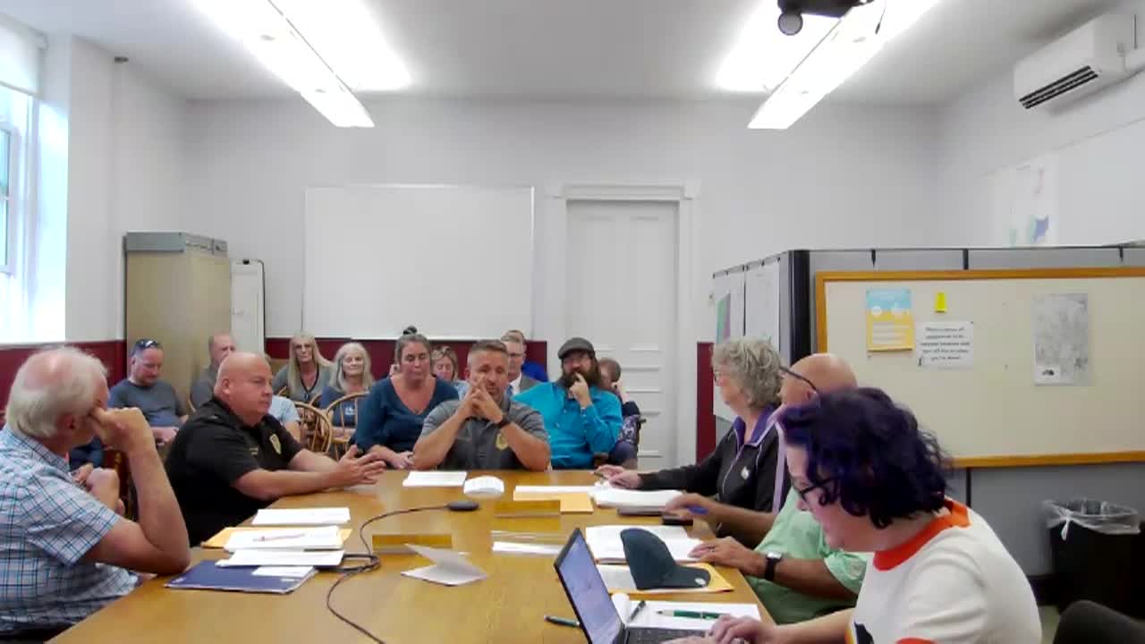  Board of License Meeting August 19, 2025