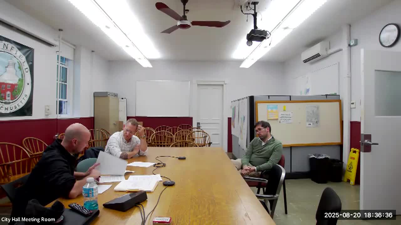Board of Health August 20, 2025