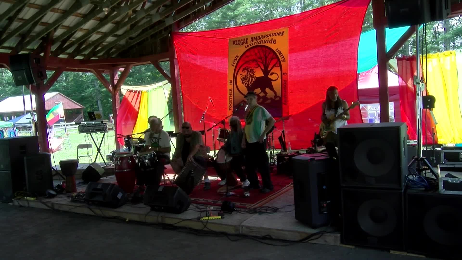 Root Fiyah at Charlemont Regge Fest 2025