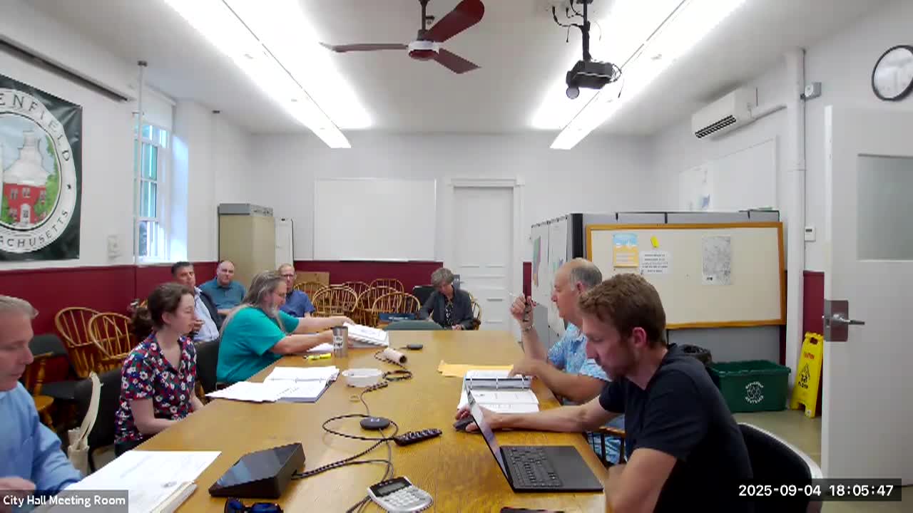 Thumbnail image for Planning Board Meeting September 4, 2025