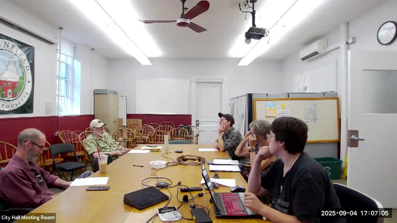 Thumbnail image for Historical Commission Meeting September 4, 2025