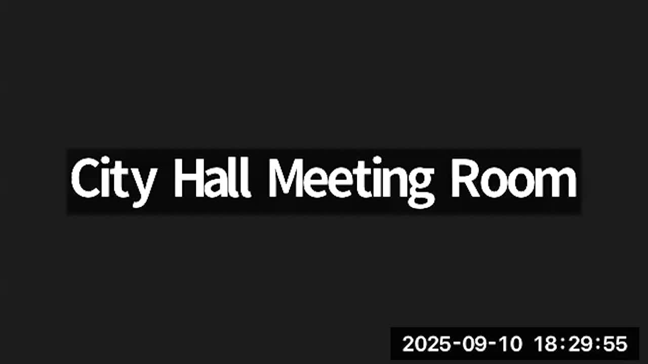 Appointments & Ordinance Committee September 10, 2025
