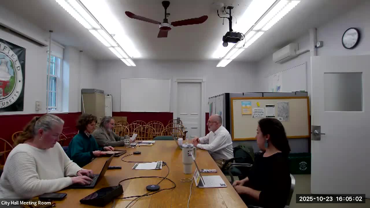 Sustainable Greenfield Implementation Committee October 23, 2025