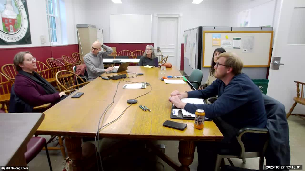 Sustainable Greenfield Implementation Committee  October 27 2025