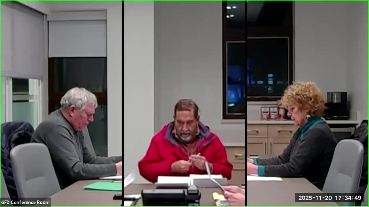 Elderly and Disabled Tax Fund Committee November 20 2025