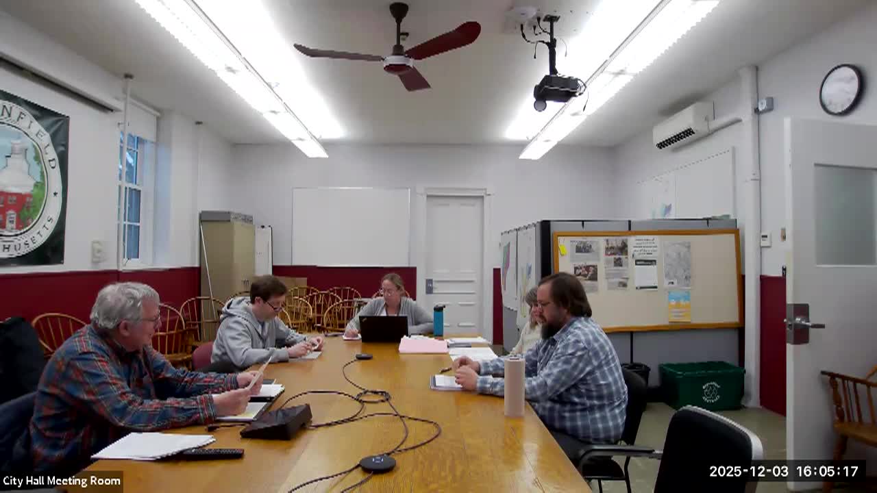 Board of Assessors December 3 2025