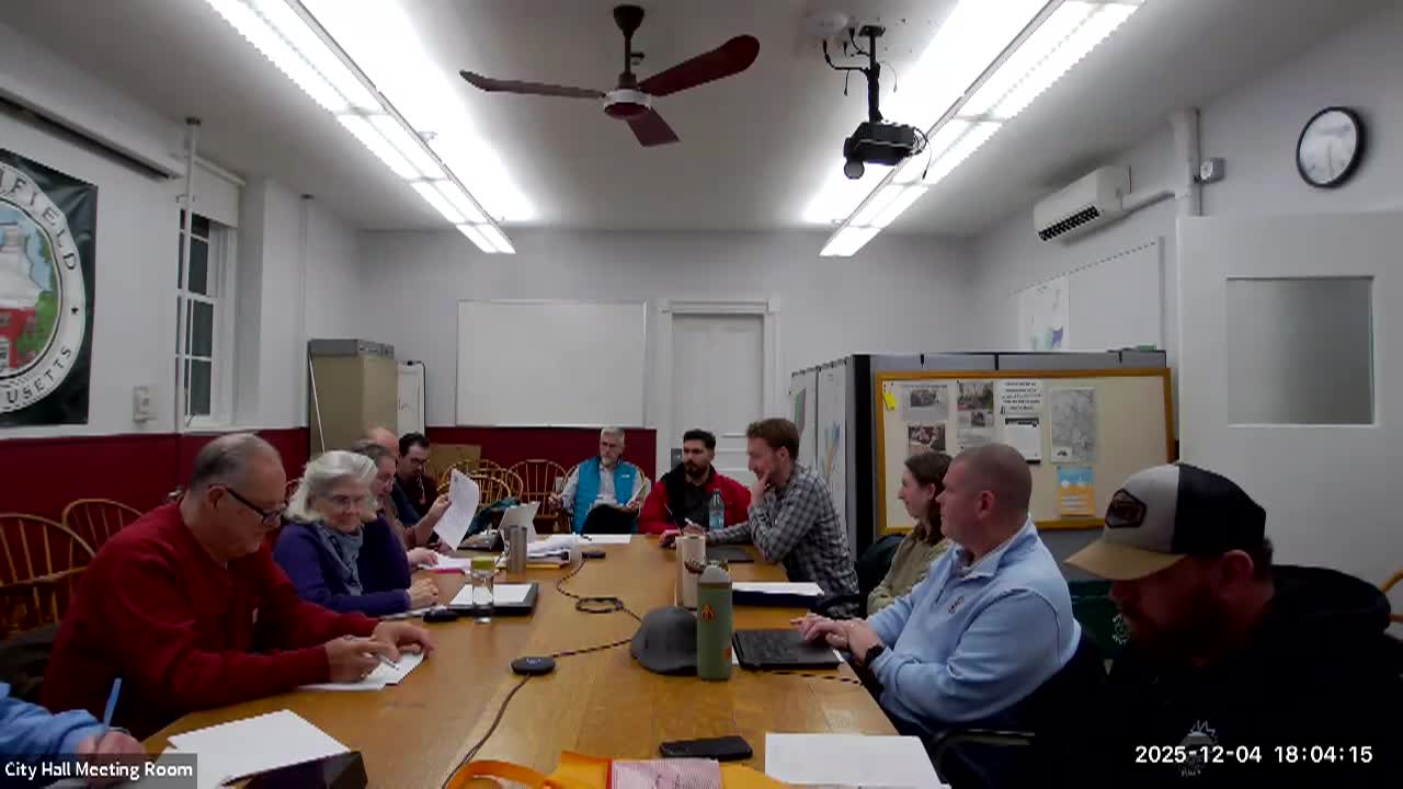 Planning Board December 4, 2025