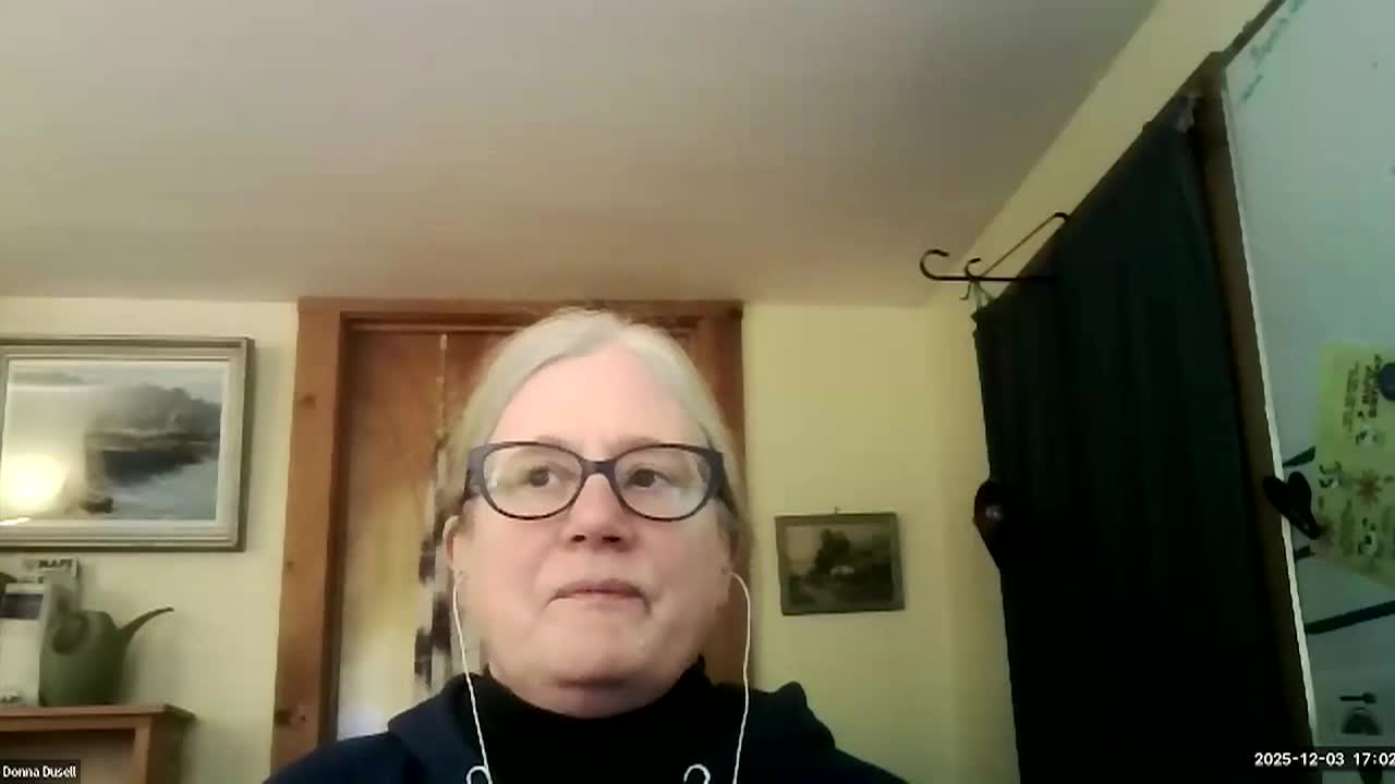 Community Preservation Committee December 3 2025